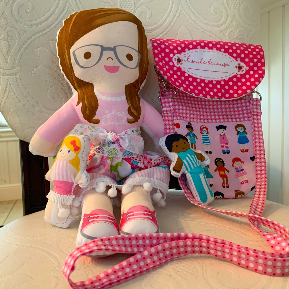 Sew Kind doll kit by Stitches by Charlotte . Kit and instructions only ! NWT